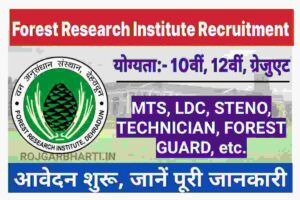 FRI Dehradun Recruitment