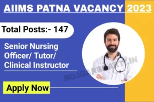 AIIMS PATNA VACANCY 2023